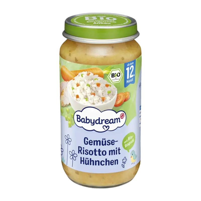Babydream BIO příkrm zeleninové rizoto s kuřecím masem, 250 g