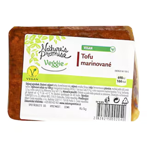  Nature's Promise Veggie Tofu marinované  100 g