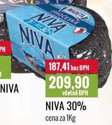 NIVA 30% cena za 1Kg 