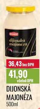 DIJONSKÁ MAJONÉZA 500ml 