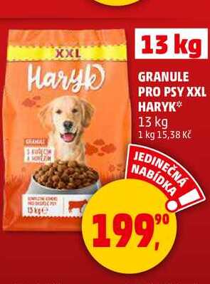 GRANULE PRO PSY XXL HARYK, 13 kg 