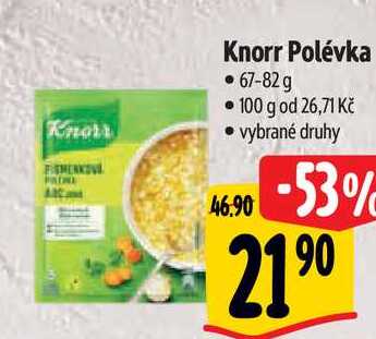   Knorr Polévka  67-82g 