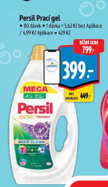 Persil Prací gel  80 dávek 