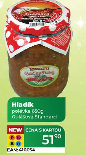 Hladík polévka 650g Gulášová Standard 