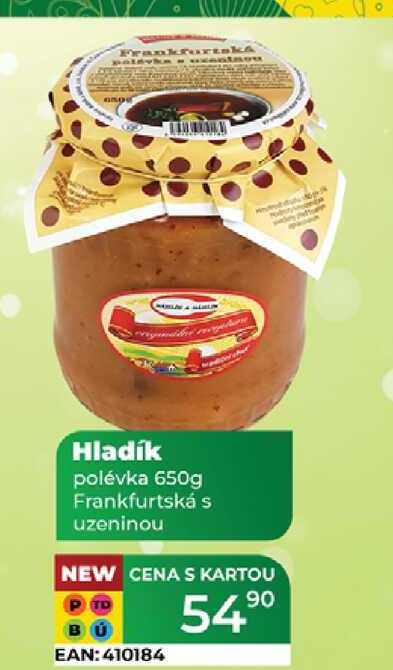 Hladík polévka 650g Frankfurtská s uzeninou 