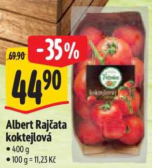 Albert Rajčata koktejlová, 400 g