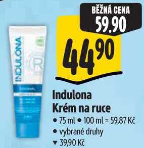 Indulona Krém na ruce, 75 ml 