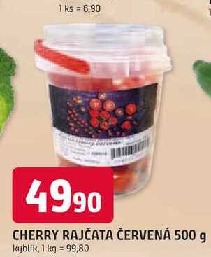 CHERRY RAJČATA ČERVENÁ 500 g kyblik