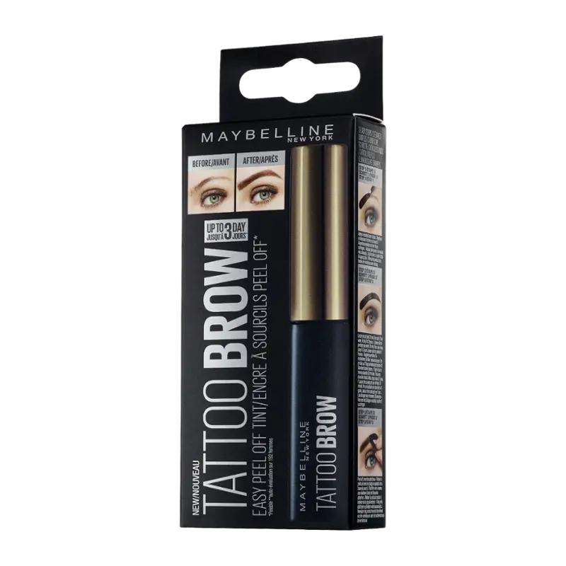 Maybelline Gelová barva na obočí Tattoo Brow 01 Light Brown, 1 ks