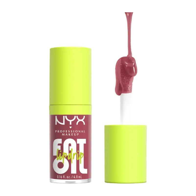 NYX Professional Makeup Olej na rty Fat Oil 09 Chilin Like A Villain, 1 ks