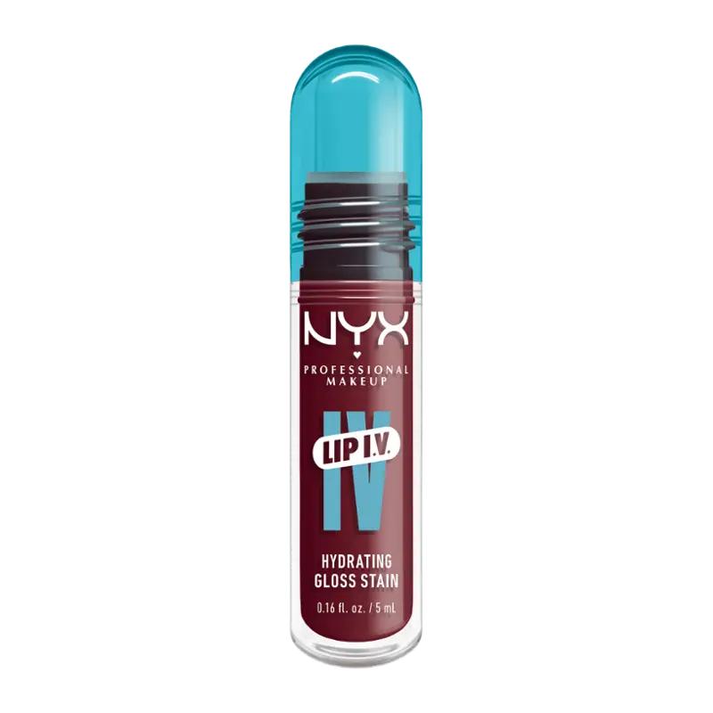 NYX Professional Makeup Lesk na rty Lip IV Hydrating Gloss Stain 09 Blush Rush, 1 ks