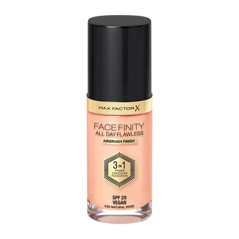 Max Factor Make-up 3v1 Facefinity All Day Flawless 050 natural rose, 1 ks