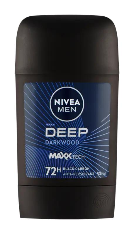 NIVEA Men Antiperspirant tuhý pro muže Deep, 50 ml