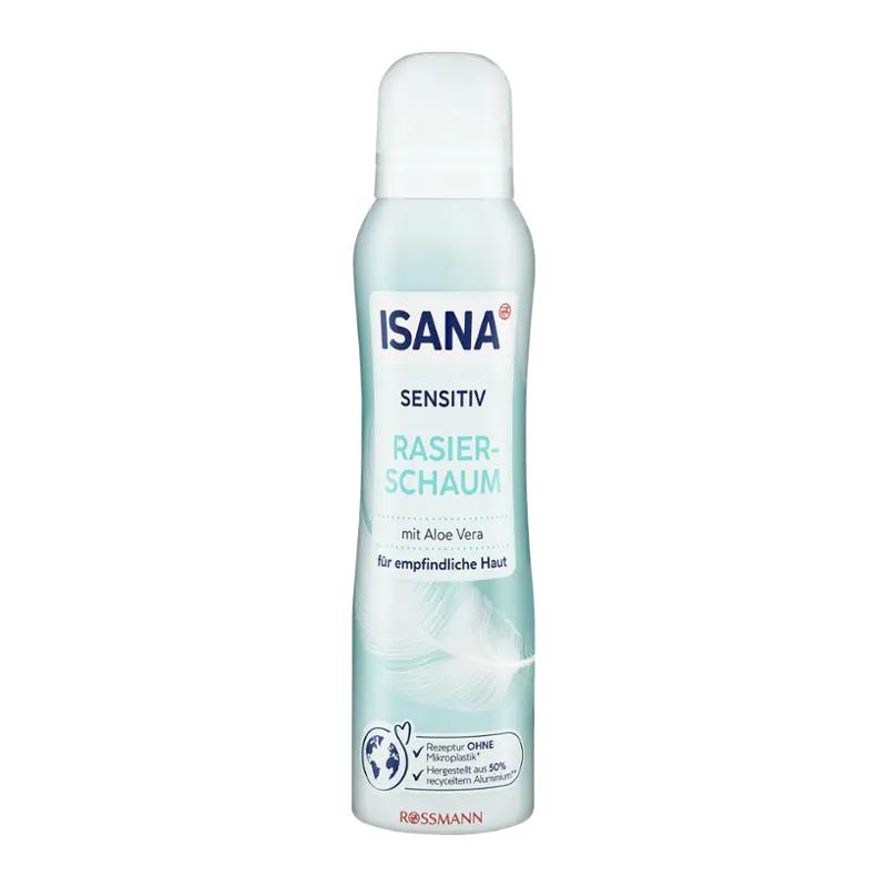 ISANA Pěna na holení Sensitive, 150 ml