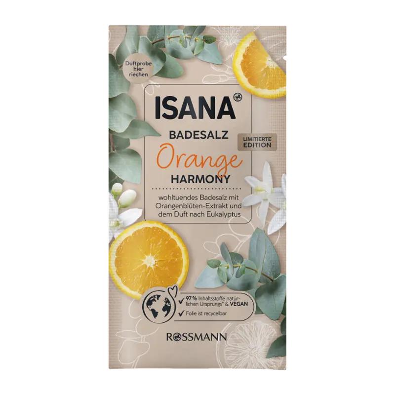 ISANA Sůl do koupele Orange Harmony, 80 g