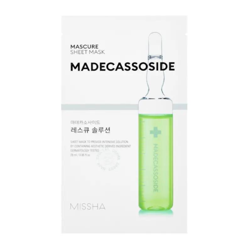 Missha Pleťová maska Mascure Rescue Solution Sheet Mask, 28 ml