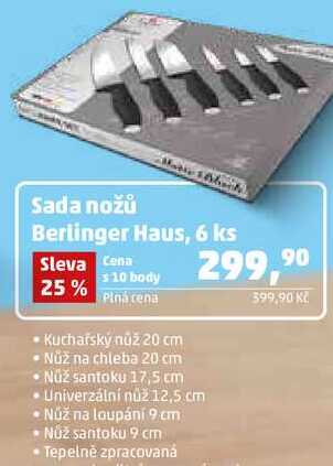 Sada nožů Berlinger Haus, 6 ks