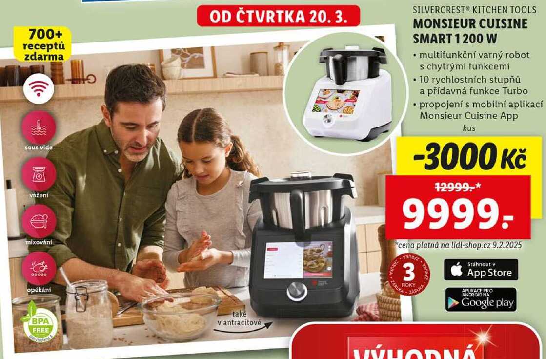 MONSIEUR CUISINE SMART 1 200 W 