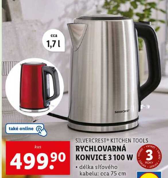 RYCHLOVARNÁ KONVICE 3 100 W