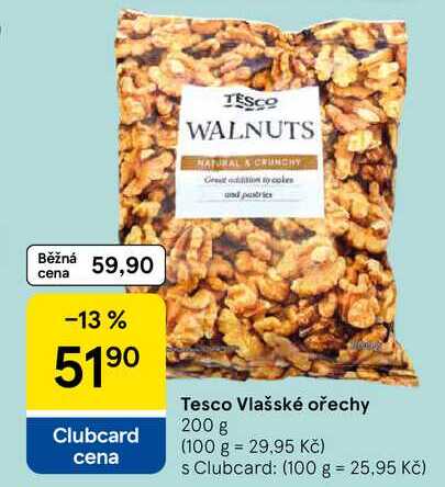 Tesco Vlašské ořechy, 200 g