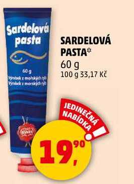 SARDELOVÁ PASTA, 60 g
