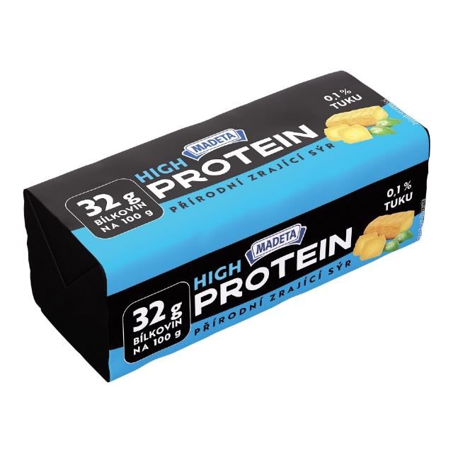 Madeta High protein přírodní zrající sýr