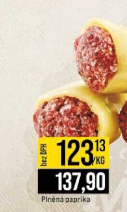 Plněná paprika 1kg