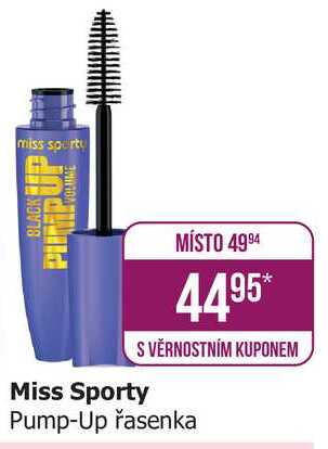 Miss Sporty Pump-Up řasenka 