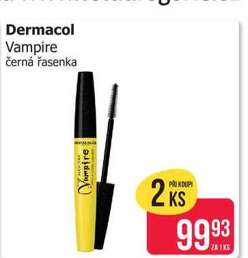 Dermacol Vampire černá řasenka 