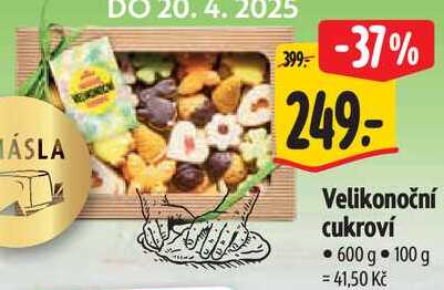 Velikonoční cukroví, 600 g