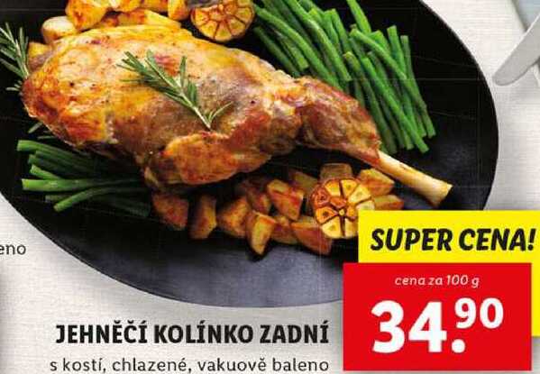 JEHNĚČÍ KOLÍNKO ZADNÍ, cena za 100 g