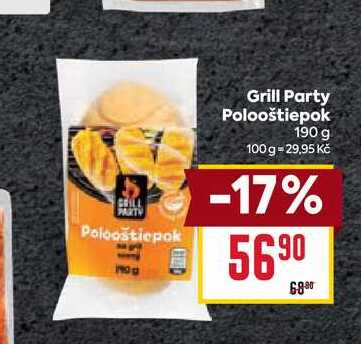 Grill Party Polooštiepok 190 g