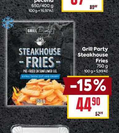 Grill Party Steakhouse Fries 750 g