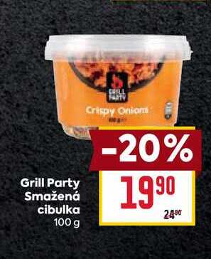 Grill Party Smažená cibulka 100 g
