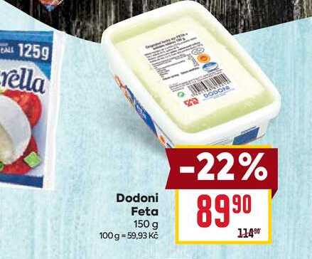 Dodoni Feta 150 g