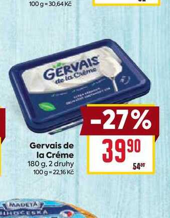 Gervais de la Créme 180 g
