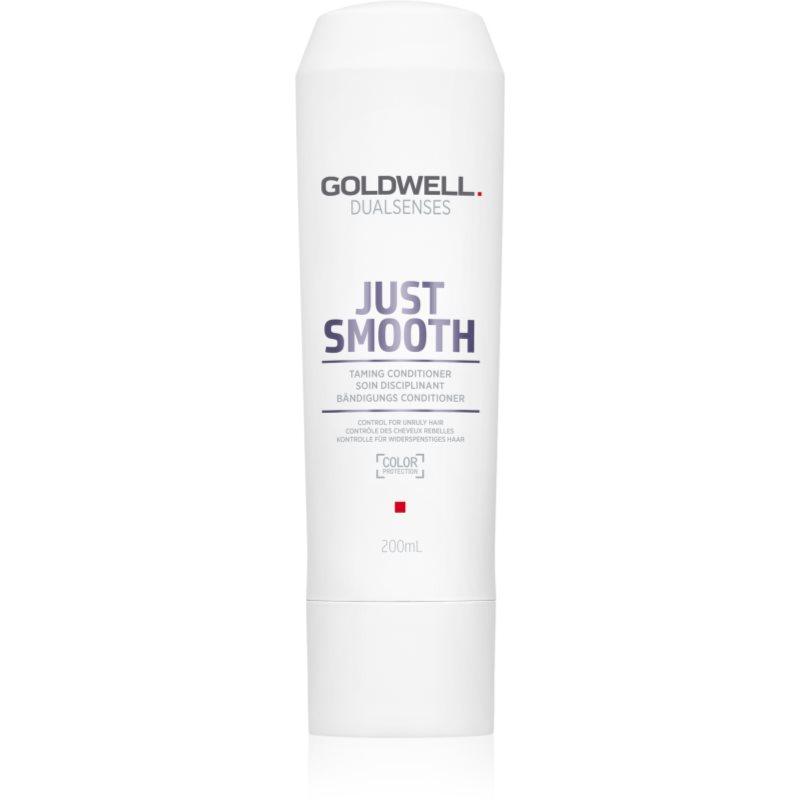 Goldwell Dualsenses Just Smooth uhlazující kondicionér pro nepoddajné vlasy 200 ml
