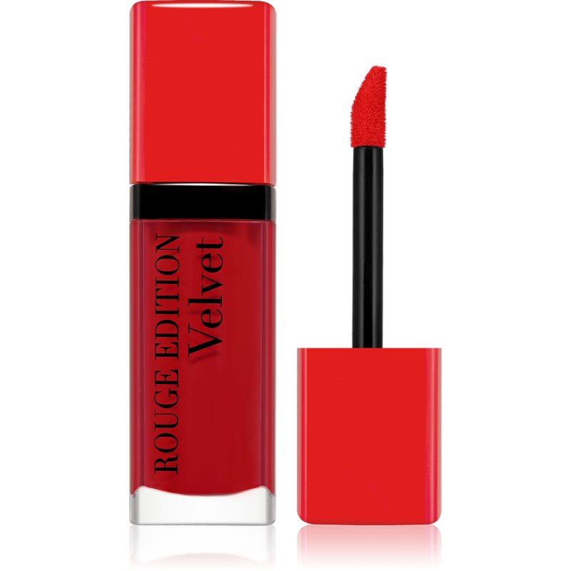 Bourjois Rouge Edition Velvet tekutá rtěnka s matným efektem odstín 15 Red-volution 7.7 ml