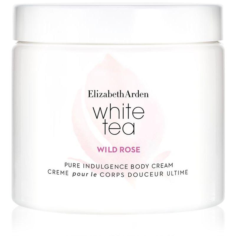 Elizabeth Arden White Tea Wild Rose tělový krém z růže pro ženy 400 ml