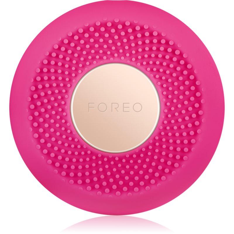 FOREO UFO™ mini 2 sonický přístroj pro urychlení účinků pleťové masky cestovní balení Fuchsia 1 ks