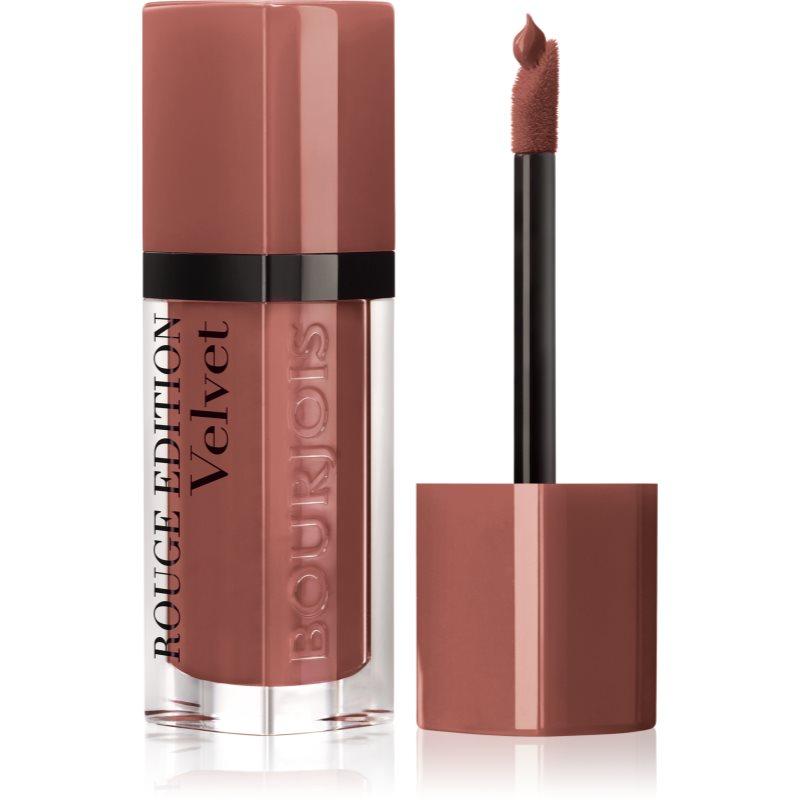 Bourjois Rouge Edition Velvet tekutá rtěnka s matným efektem odstín 29 Nude York 7.7 ml