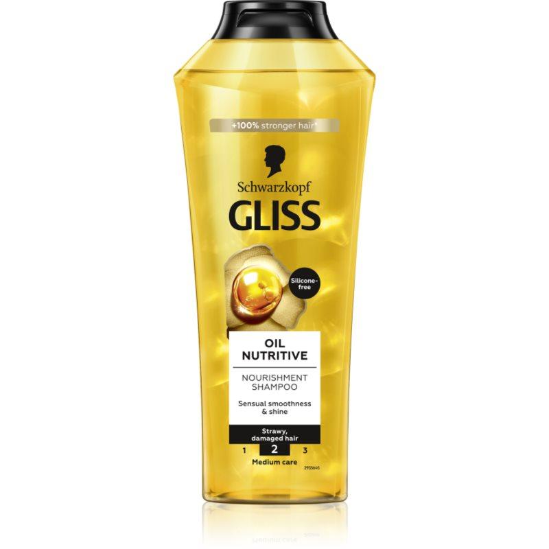 Schwarzkopf Gliss Oil Nutritive vyživující šampon s olejem 400 ml