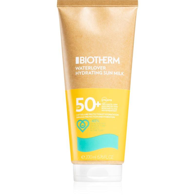 Biotherm Waterlover Sun Milk 50+ mléko na opalování SPF 50+ 200 ml