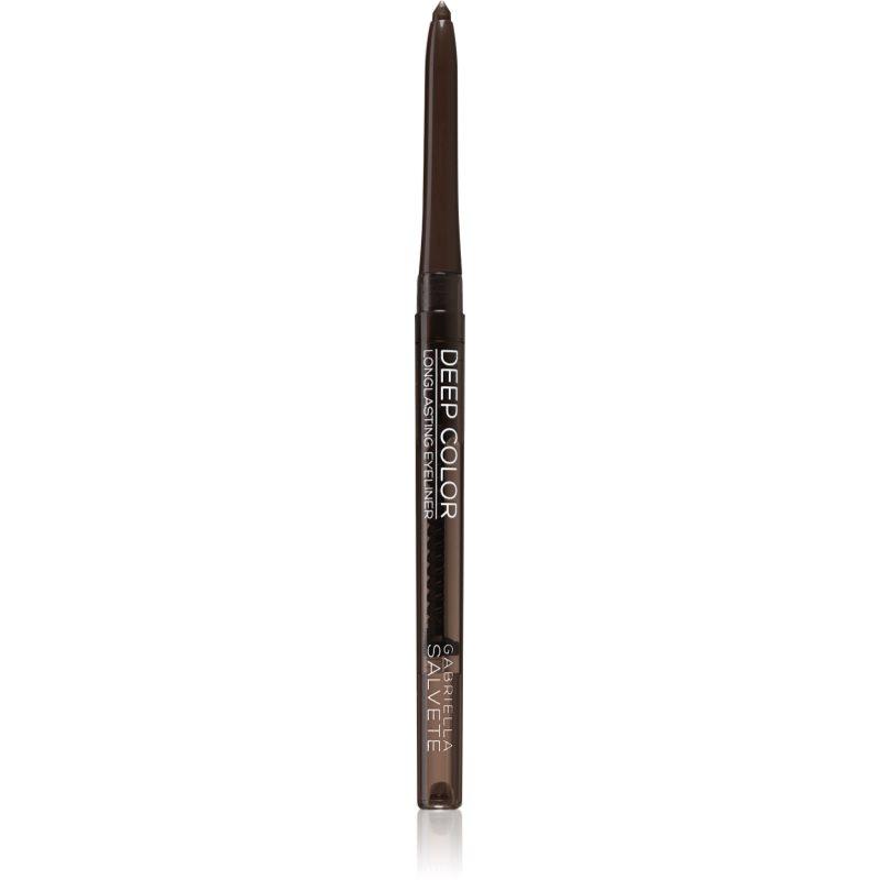 Gabriella Salvete Deep Color dlouhotrvající tužka na oči odstín 02 Dark Brown 0,28 g