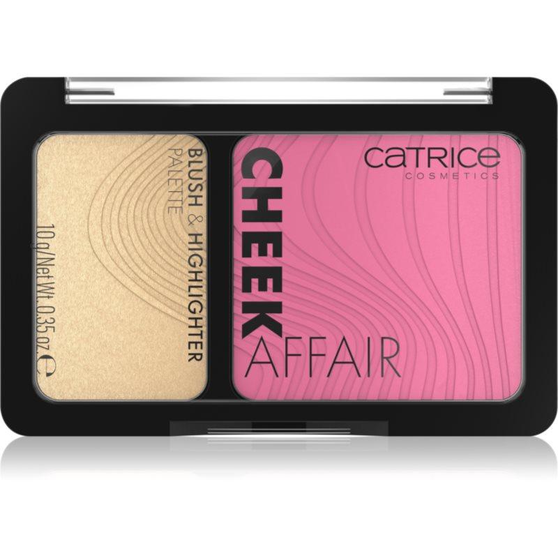 Catrice Cheek Affair tvářenka s rozjasňovačem 10 g