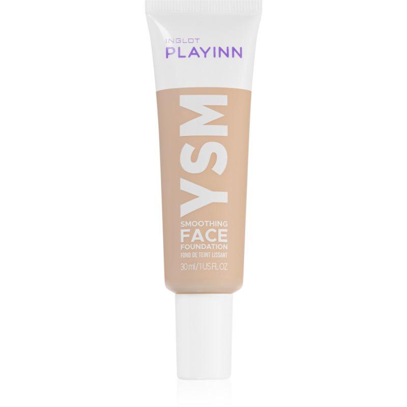 Inglot PlayInn YSM vyhlazující make-up pro mastnou a smíšenou pleť odstín 50 30 ml
