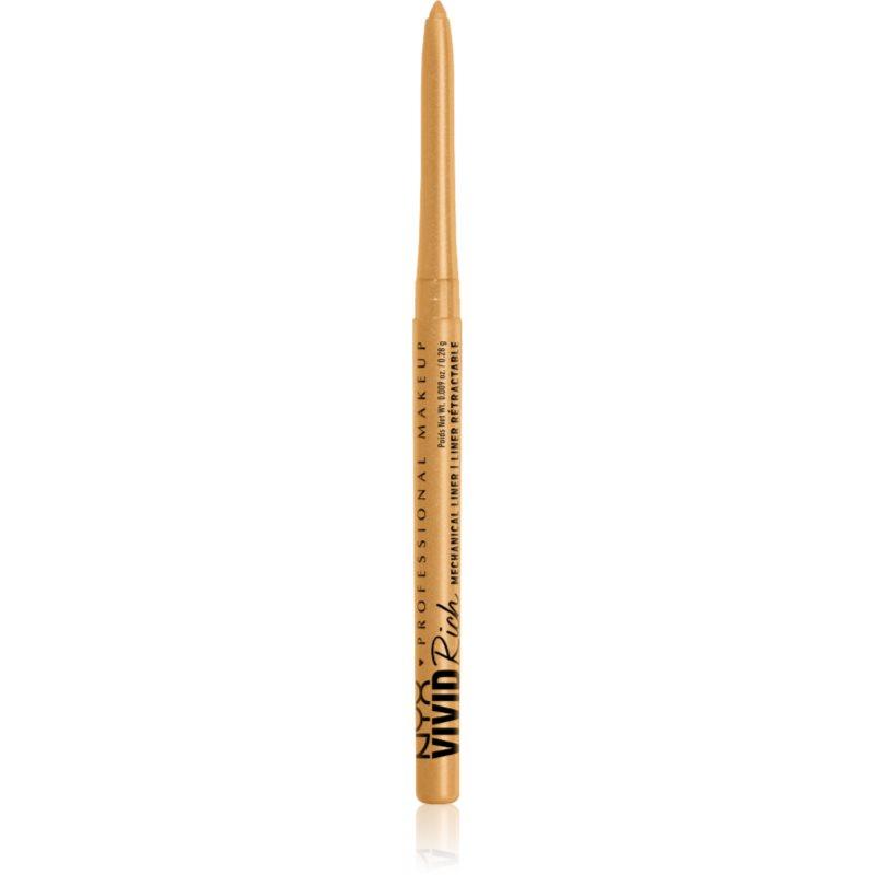 NYX Professional Makeup Vivid Rich tužka na oči odstín 01 Amber Stunner 0.28 g