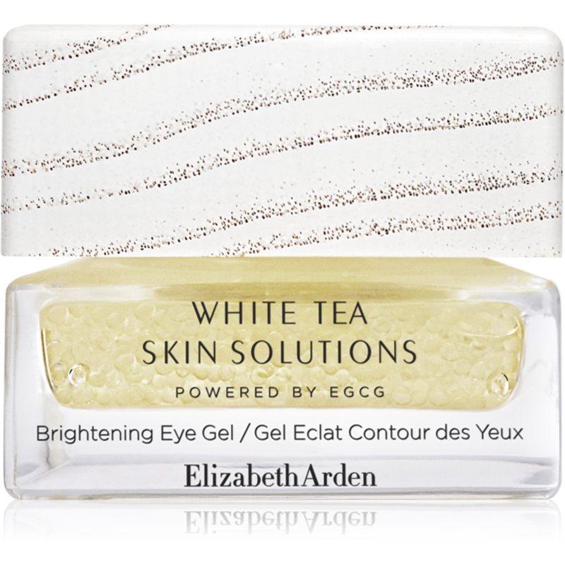 Elizabeth Arden White Tea Skin Solutions Brightening Eye Gel rozjasňující oční gel pro ženy 15 ml