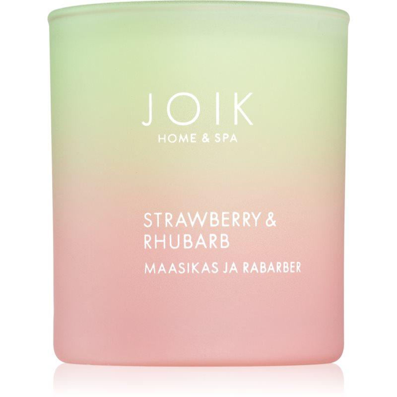 JOIK Home & Spa Strawberry & Rhubarb vonná svíčka 150 g