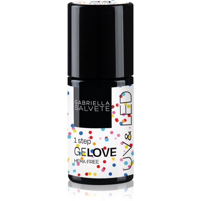 Gabriella Salvete GeLove gelový lak na nehty s použitím UV/LED lampy 3 v 1 odstín 34 Funny 8 ml